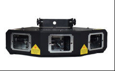3 de Laserprojector dmx-512 van de hoofden50w RGB Animatie Signaalcontrole